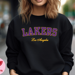 lakers sweatshirt women nba women lakers shirt los angles lakers shirt men lakers fan gift nba mom lakers shirt los angl