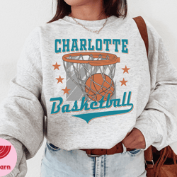 charlotte hornet, vintage charlotte hornet sweatshirt tshirt, charlotte basketball shirt, hornets tshirt, basketball fa