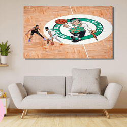stephan curry v jayson tatum canvas wall art, jayson tatum poster,stephen curry poster,dunk poster,nba fan gift,room wal