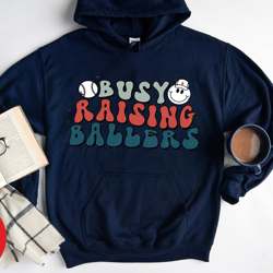 busy raising ballers hoodie, game day baseball hoodie, ballers hoodie, baseball match night hoodie, baseball ballers hoo