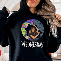 wednesday addams 2023 sweatshirt, new tv series sweatshirt, horror movies netflix, trending tv series, wednesday the bes