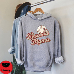 baseball mama hoodie, baseball hoodie, baseball mom hooded sweatshirt, baseball mother hoodie, sports hoodie, baseball f