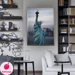 statue of liberty canvas wall art , statue of liberty canvas painting , statue of liberty canvas print , modern home dec