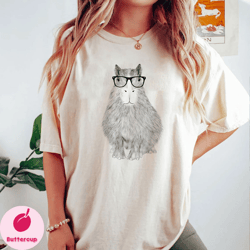capybara glasses shirt, capybara cute shirt, capybara lover shirt, cute animal shirt