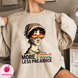 more pride less prejudice lgbt pride shirt, lgbt shirt, proud ally shirt, lgbt support shirt