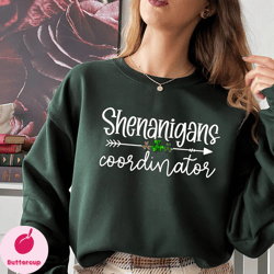 shenanigans coordinator shirt, st. patricks day teacher shirt, teacher gift, st. patricks day shirt
