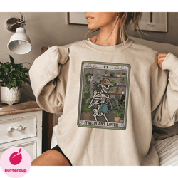 the plant lover shirt, tarot card plant shirt, gift for plant lover, botanical shirt, plant lover shirt