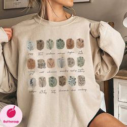 wild flowers shirt, botanical floral shirt, gardener botanical shirt