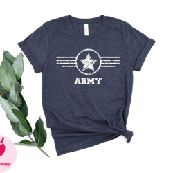 army tshirt, military gear army training shirt, army graduation tee, army stars tshirt, shirt for army her him, gift tee