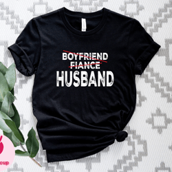 boyfriend fiance husband shirt, honeymoon men shirt, gift for husband tshirt, husband shirt, engagement shirt, announcem