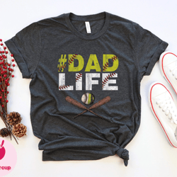 dad life softball baseball shirt, dad life softball tshirt, dad life baseball tshirt, funny dad life shirt , fathers day