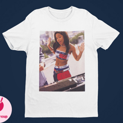 aaliyah shirt  7 colors available  unisex mens womens cotton tee