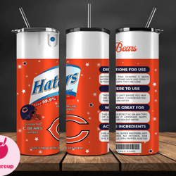 Chicago Bears Haters Be Gone Tumbler Png,Nfl Tumbler 20oz 04