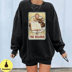 the reader shirt, vintage book shirt, book lover shirt, book worm shirt