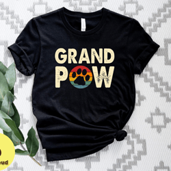 grand paw shirt, dog paw shirt, dog owner shirt, vintage paw grandpa shirt, gift for dog cat lover shirt, fathers day gi