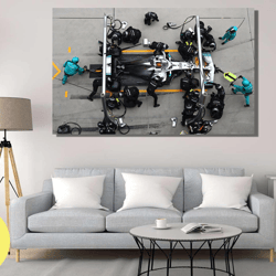 lewis hamilton poster, lewis hamilton f1 canvas wall art, f1 grand prix mercedes fan gift hamilton print, sport canvas a
