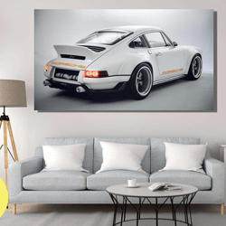 porsche canvas wall art,porsche 911 carrera poster, porsche wall art, classic car poster, porsche red print, modish offi