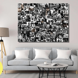 rafael nadal poster,rafael nadal canvas wall art,sports wall art, gift for tennis fan,nadal print,tennis wall art,ready