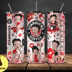 betty boop tumbler, betty boop,20oz skinny tumbler 125