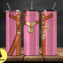 mkpattern, michael kors tumbler 20oz, michael kors, michael kors logo, luxury fashion tumbler 20oz 45