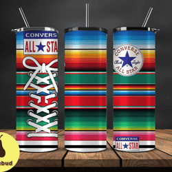 converse pattern, converse tumbler 20 oz, converse logo, converse, luxury fashion tumbler 20oz   53