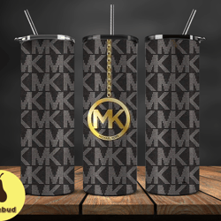 mkpattern, michael kors tumbler 20oz, michael kors, michael kors logo, luxury fashion tumbler 20oz 70