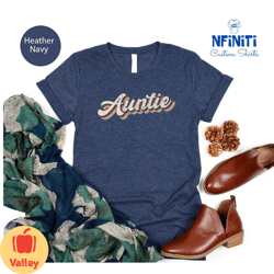 retro auntie shirt, auntie shirt, auntie gift, retro aunt shirt, auntie t shirt, aunt tshirt, gift for auntie, shirt for