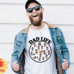 dad life shirt,funny fathers day shirt, dad tshirt, t shirt men, dad shirt, gift for daddy, birthday gift for dad, dada