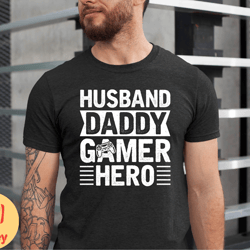 husband daddy gamer hero shirt, husband daddy gamer hero gift, husband daddy gift shirt, father shirt, papa shirt, chris