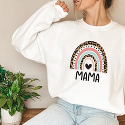 cute rainbow mama shirt, mama shirt, pregnancy announcement, baby shower gift, rainbow baby shirt, rainbow mom shirt