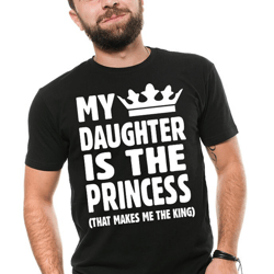 funny fathers day gift shirt for father gift for dad from daughter fathers day gift shirt princess daughter gift for dad