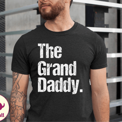 the grand daddy tshirt, gift for grandad, present for grandpa, funny gangster grand dad tshirt, new granpa husband, fath