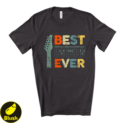 fathers day tee, guitar dad, best dad ever, guitar player design, premium unisex shirt, fathers shirt