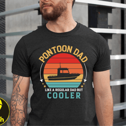dad the man the myth the pontoon captain dad shirt, pontoon captain dad tshirt, fathers day captain dad gift tee