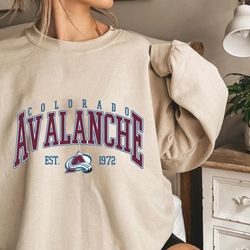 colorado avalanche sweatshirt, avalanche tee, hockey sweatshirt, vintage sweater, college sweater, hockey fan shirt, col