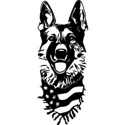 german shepherd usa flag, german shepherd svg, german shepherd gift svg, independence day svg, love dog svg, 4th of july