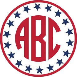 abc star independence day, independence day svg, merica gift, 4th of july, 4th of july svg, patriotic gift, happy indepe