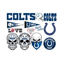 Indianapolis Colts Bundle Logo Svg, Sport Svg, Indianapolis Colts Svg, Bundle Logo Svg, Colts Logo Svg, NFL Football Svg
