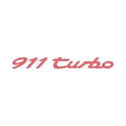 911 Turbo Embroidery Download File Logo Car Download Digitizing File