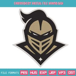UCF Knights NCAA Embroidery Design File