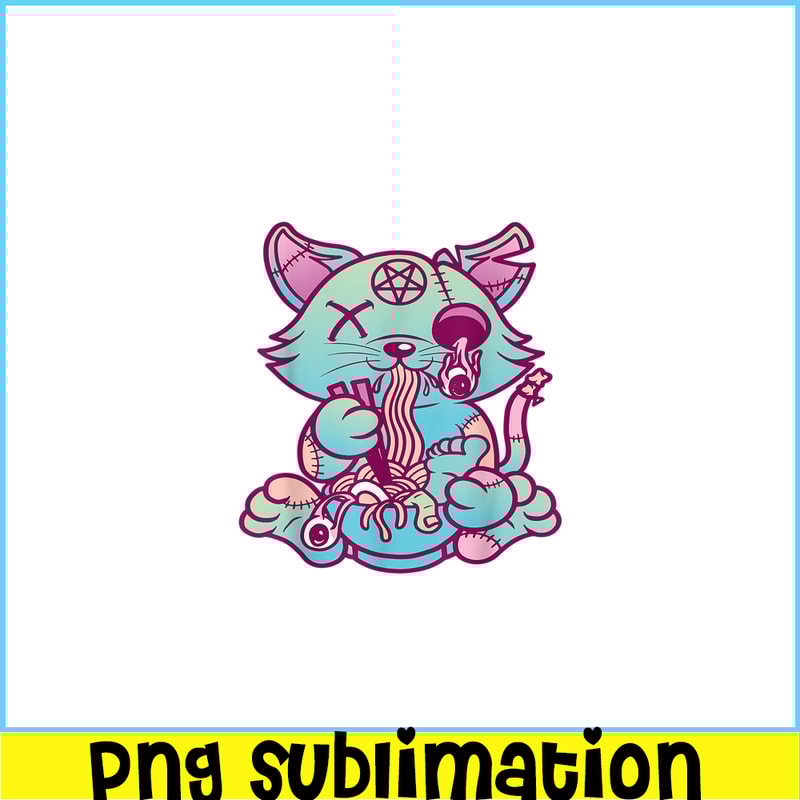 ANI31102302-Kitty Eat Ramen PNG, Anime Manga PNG, Japanese Food PNG.png