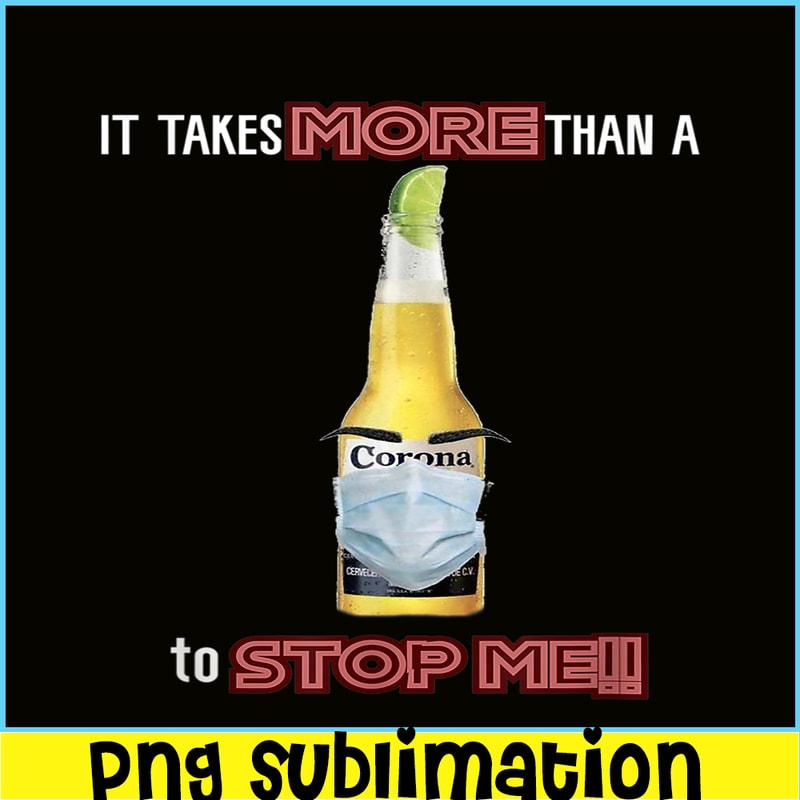 BEER28102327-Funny Cool Beer Corona mask PNG Beer Lovers PNG Beer Season PNG.png