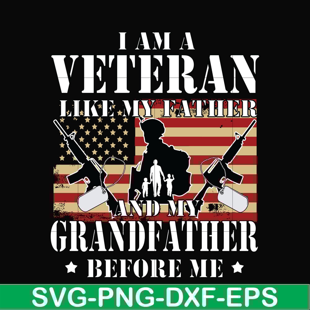 FTD118-I am a veteran svg, png, dxf, eps, digital file FTD118.jpg