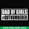 FTD130-Dad of girls outnumbered svg, png, dxf, eps, digital file FTD130.jpg
