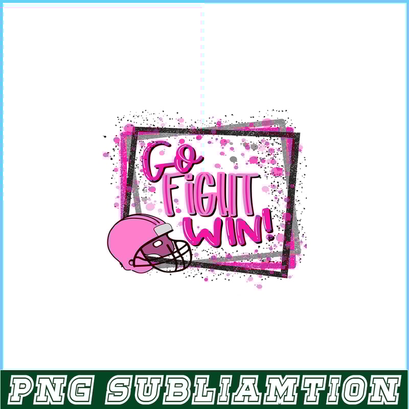 HL14102306-Go Fight Win Pink October Print Short Sleeve T-shirt PNG.png