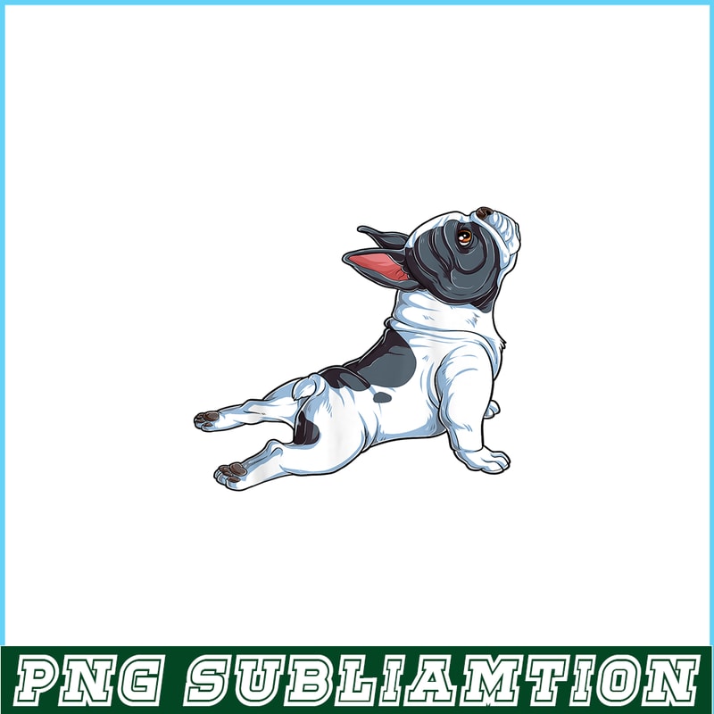 HL161023117-French Namaste Bulldog Yoga PNG, Frenchie Dog Lover PNG, French Dog Artwork PNG.png
