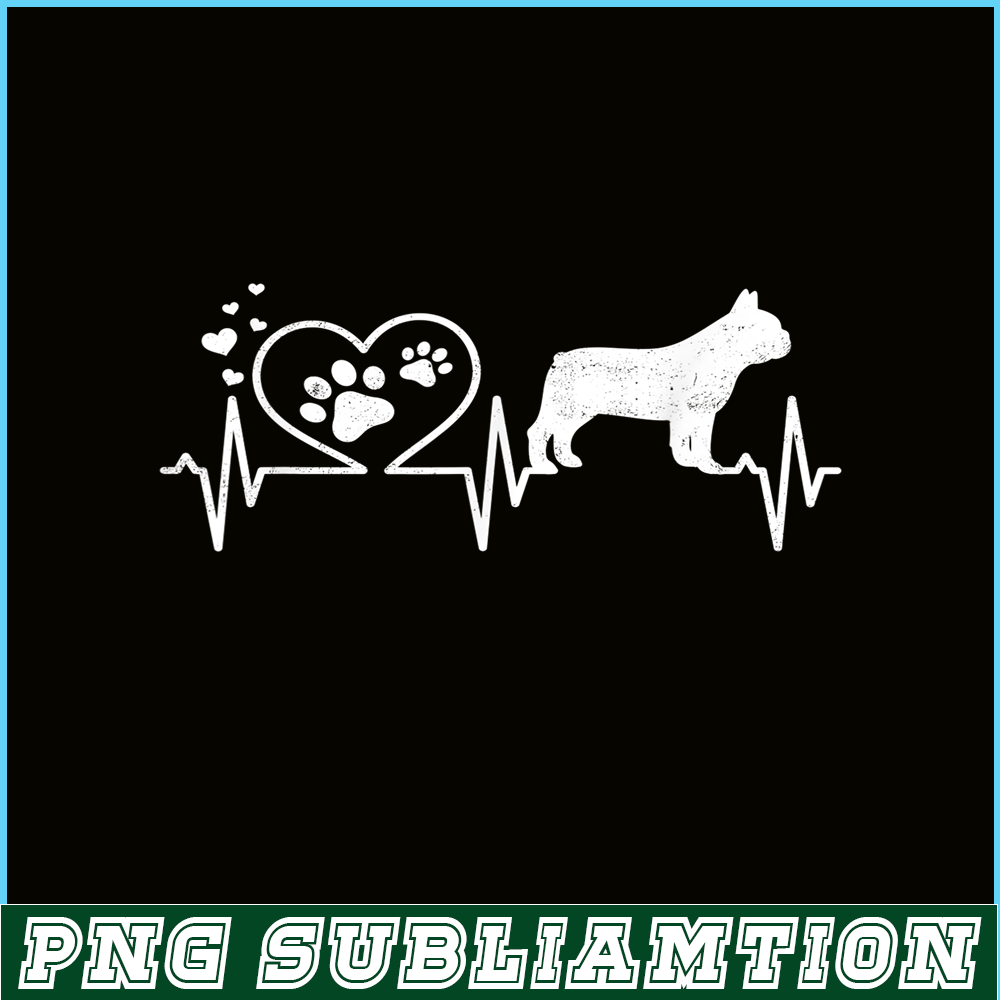 HL161023124-Frenchie French Bulldog Mom Mama Dad Heartbeat PNG, Frenchie Dog Lover PNG, French Dog Artwork PNG.png
