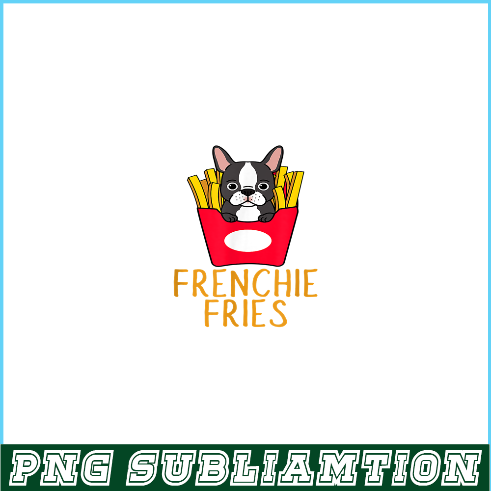 HL161023126-Frenchie Fries Funny Bulldog PNG, Frenchie Dog Lover PNG, French Dog Artwork PNG.png