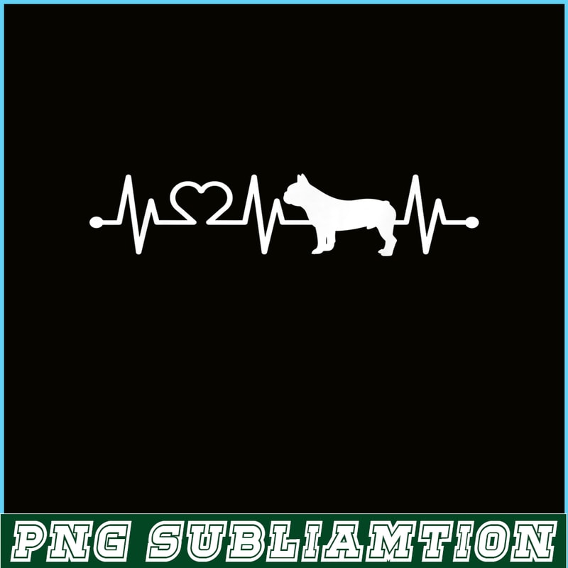 HL161023159-Heartbeat French Bulldog PNG, Frenchie Bulldog PNG, French Dog Artwork PNG.png