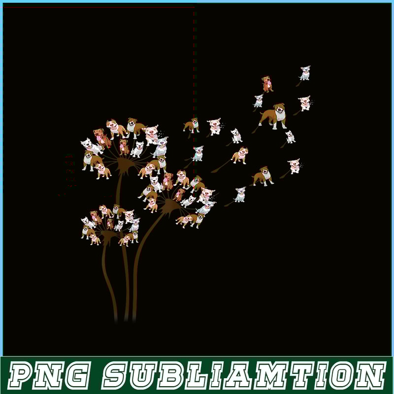 HL16102328-Dandelion French Bulldog PNG, Funny Animal Lovers PNG, Bulldog Mascot PNG.png